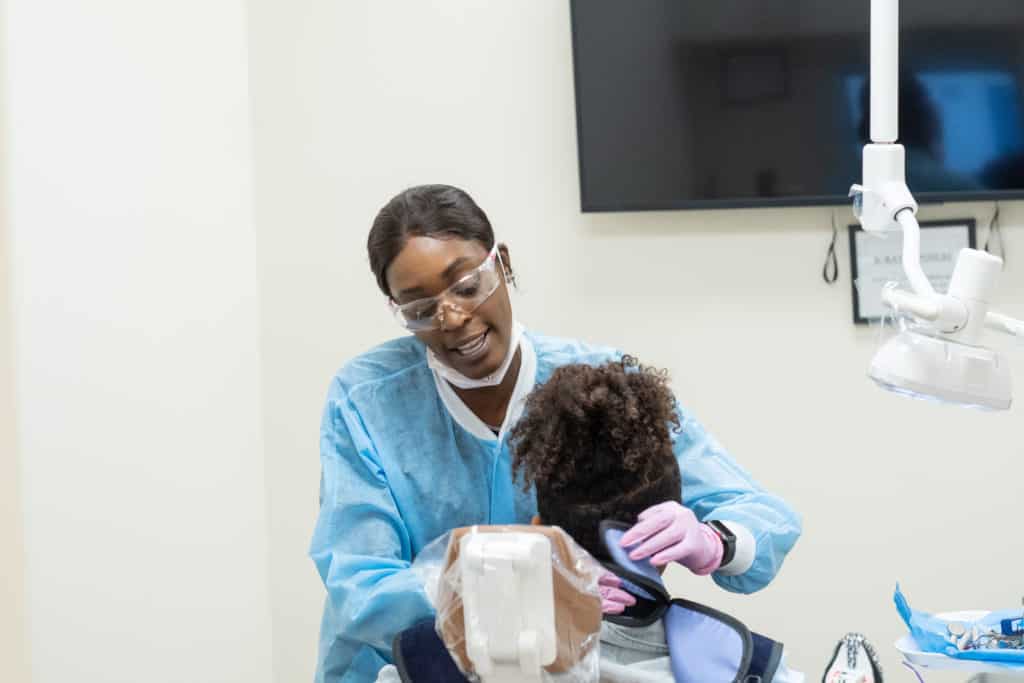 Patients Capitol Dental Associates Washington D.C. 2018 74 1024x683 - What Happens During a Teeth Cleaning?